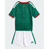 Dětský Fotbalový dres Mexiko MS 2026 Domácí Krátký Rukáv (+ trenýrky)